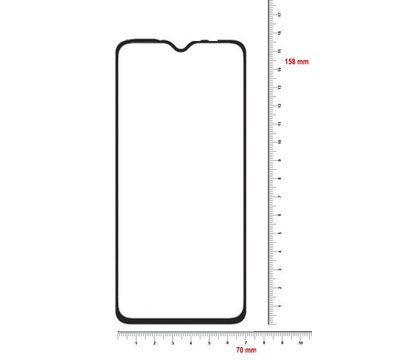 Зображення 4 Захисне скло BeCover для ZTE Blade A51/A71 Black - 706670