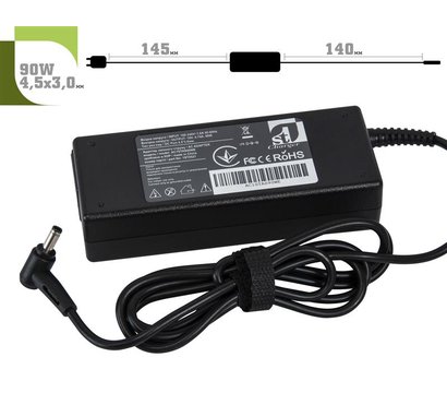 Зображення 2 Блок живлення ноутбука 1StCharger для Asus 19V 90W 4.74A 4.5х3.0мм + cable power - AC1STAS90WE