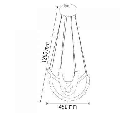 Изображение 2 LED светильник Horoz Electric Avatar-33 на 33 Вт