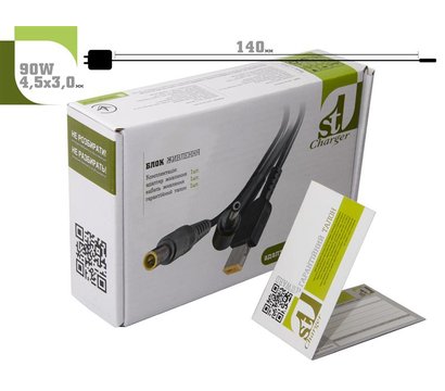 Зображення 3 Блок живлення ноутбука 1StCharger для Dell 19.5V 90W 4.62A 4.5х3.0мм Wall Mount - WM1ST19.5V90W4530D