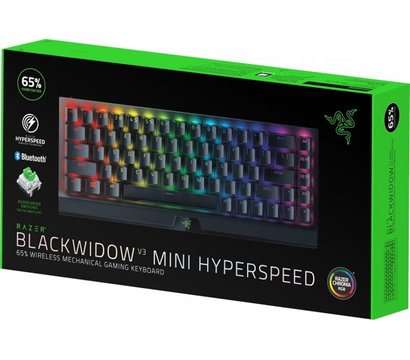 Зображення 6 Клавіатура Razer BlackWidow V3 Mini Hyperspeed Green Switch RU USB – RZ03-03891600-R3R1