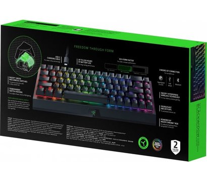 Зображення 7 Клавіатура Razer BlackWidow V3 Mini Hyperspeed Green Switch RU USB – RZ03-03891600-R3R1