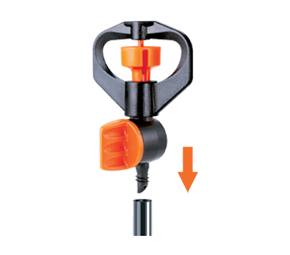 Зображення 3 Обладнання автополиву Claber 360° 8,5м 5шт. - 82121