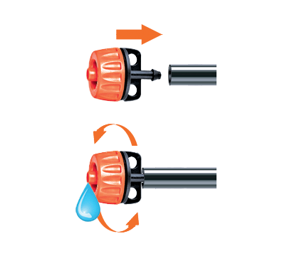 Зображення 3 Обладнання автополиву Claber 0-4л/год 10 шт - 82113