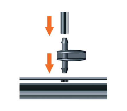 Зображення 4 Обладнання автополиву Claber 6мм для 1/4", 10шт. - 82104
