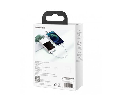 Зображення 5 Кабель Baseus Superior Series Type-C to iP PD USB Type-C Lightning 20 W 0,25 m White - CATLYS-02