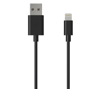 Зображення 2 Кабель Grand-X USB-Lightning, 1м Black - PL01B