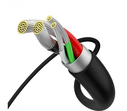 Зображення 3 Кабель Baseus Superior Fast Charging USB-microUSB, 1м Black - CAMYS-01