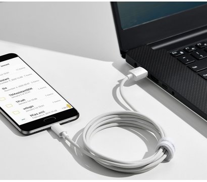 Зображення 3 Кабель Baseus Simple Wisdom Data Cable Kit USB Micro 2.1 A 1.5m White - TZCAMZJ-02
