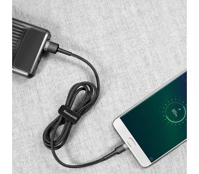 Зображення 7 Кабель Baseus Cafule USB Micro 2 A 3m Black-Grey - CAMKLF-HG1