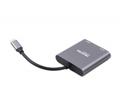 Зображення 2 Адаптер Maxxter USB-C на 2xHDMI - V-CM-2HDMI