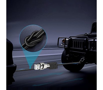 Зображення 8 Кабель ColorWay USB-microUSB, head metal, 2.4А, 1м, Black - CW-CBUM046-BK