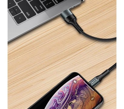Зображення 8 Кабель ColorWay USB-microUSB, nylon, 2.4А, 1м, Black - CW-CBUM045-BK
