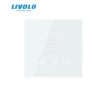 Изображение 2 Смарт выключатель Livolo VL-C703Z1-2WG White