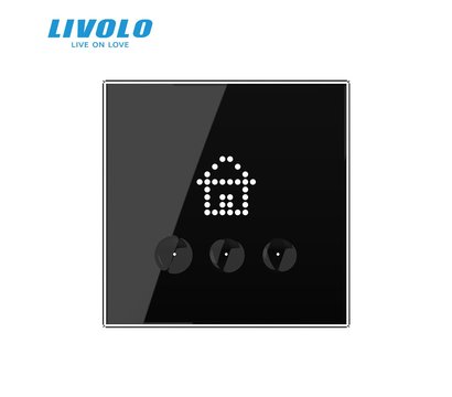 Изображение 2 Smart выключатель Livolo VL-C703Z1-2BG Black