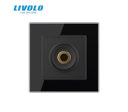 Изображение 3 Выключатель Livolo VL-C7FCU1-2BP Black