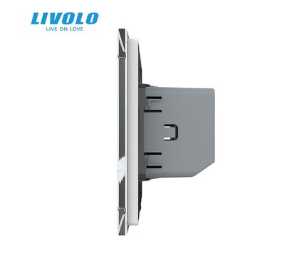 Изображение 3 Смарт выключатель Livolo VL-C703Z1-2WG White