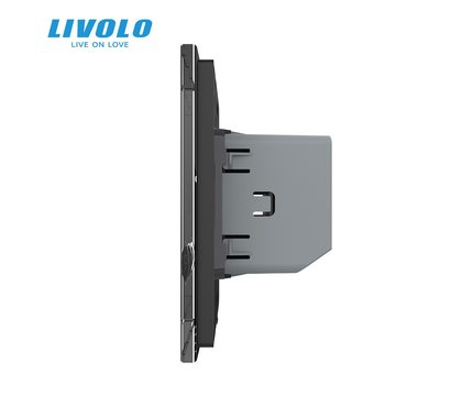Изображение 3 Smart выключатель Livolo VL-C703Z1-2BG Black