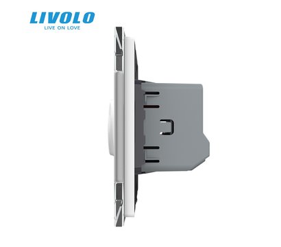 Изображение 3 Выключатель Livolo VL-C7FCU1-2WP White
