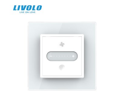 Изображение 2 Смарт регулятор скорости Livolo VL-C7FC1GZ-2WP White