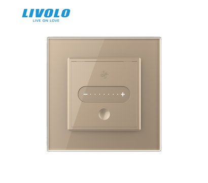 Изображение 2 Smart регулятор скорости Livolo VL-C7FC1GZ-2AP Gold