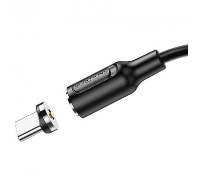 Зображення 2 Кабель Borofone BX41 Amiable magnetic 2.4 A 1m Black - BX41CB