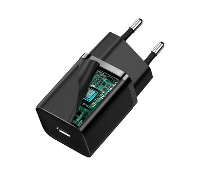 Зображення 2 Зарядний пристрій Baseus Super Si Quick Charger Black – CCSUP-J01