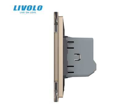 Изображение 3 Smart регулятор скорости Livolo VL-C7FC1GZ-2AP Gold
