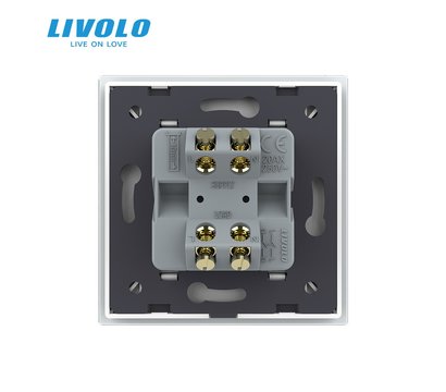Изображение 4 Выключатель Livolo VL-C7KMKV20A-2WP White
