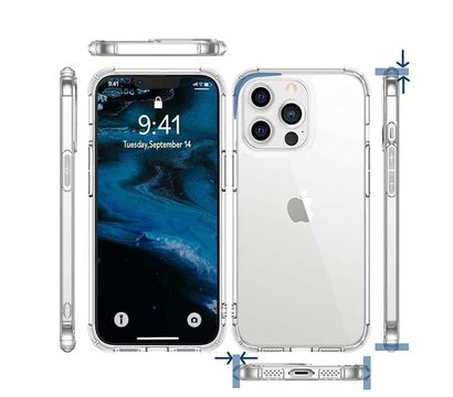 Изображение 2 Чехол BeCover Anti-Shock для Apple iPhone 13 Pro Clear - 706981