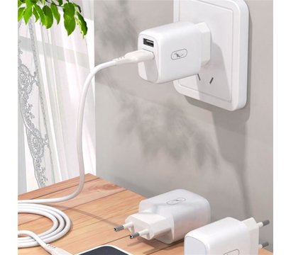 Зображення 2 Зарядний пристрій SkyDolphin SC22EB (2USB, 2.1A) White – MZP-000161