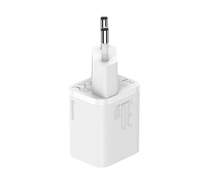 Изображение 3 Зарядное устройство Baseus Super Si Quick Charger Black — CCSUP-J02 White