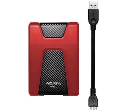 Зображення 3 HDD A-Data DashDrive Durable HD650 2TB 5400rpm 2.5 USB 3.1 External — AHD650-2TU31-CRD