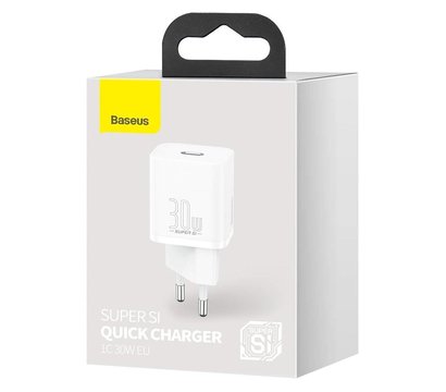 Изображение 6 Зарядное устройство Baseus Super Si Quick Charger Black — CCSUP-J02 White