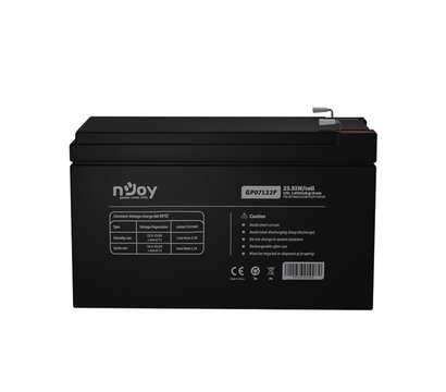 Зображення 3 Свинцево-кислотний акумулятор Njoy GP07122F