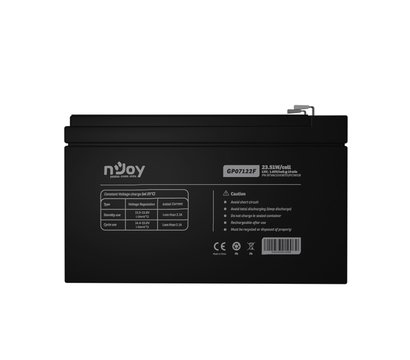 Зображення 4 Свинцево-кислотний акумулятор Njoy GP07122F