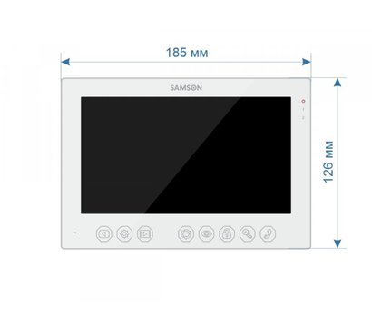 Зображення 5 Домофон Samson SM-7FHD-A White