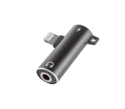 Зображення 3 Адаптер XoKo AC-305 Lightning -Lightning/3.5 mm Black - AC-305