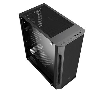 Зображення 3 Корпус GameMax Fortress TG Black no PS