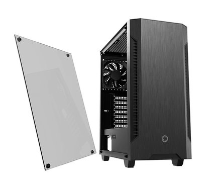 Зображення 5 Корпус GameMax Fortress TG Black no PS