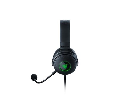 Зображення 3 Навушники Razer Kraken V3 Black – RZ04-03770200-R3M1 поворотна