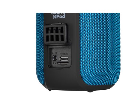 Зображення 4 Акустична система 1.0 2E SoundXPod TWS MP3 Wireless Waterproof Blue – 2E-BSSXPWBL