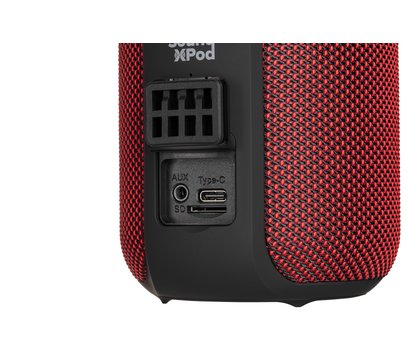 Зображення 4 Акустична система 1.0 2E SoundXPod TWS MP3 Wireless Waterproof Red – 2E-BSSXPWRD