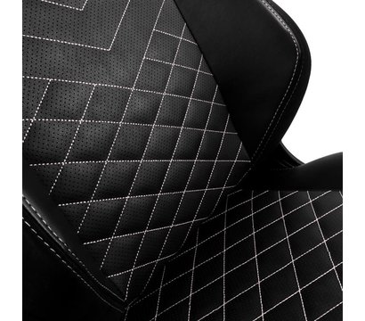 Зображення 3 Крісло Noblechairs Hero Black/Platinum White - NBL-HRO-PU-BPW