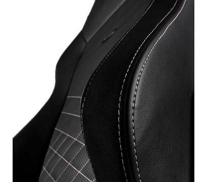 Зображення 4 Крісло Noblechairs Hero Black/Platinum White - NBL-HRO-PU-BPW