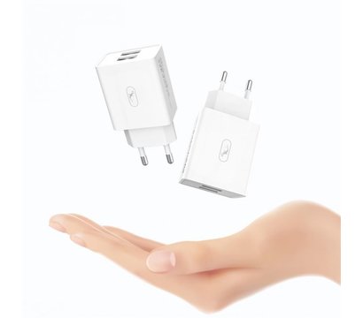 Зображення 2 Зарядний пристрій SkyDolphin SC30L (2USB, 2.1A) White - MZP-000112 + кабель Lightning
