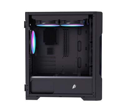 Зображення 4 Корпус 1stPlayer T3-4F1-BK Black no PS
