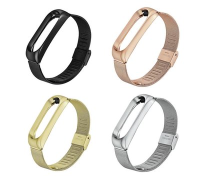Зображення 2 Ремінець  BeCover Metal для Xiaomi Mi Band 4/3 Rose Gold - 704654