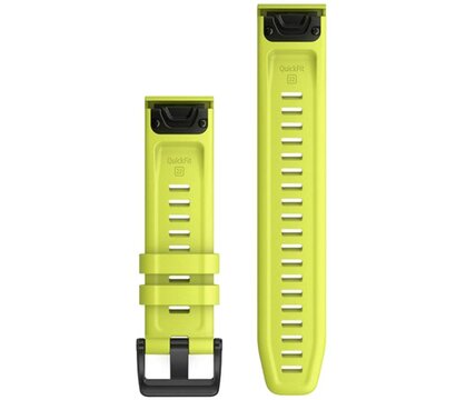 Изображение 2 Ремешок  Garmin QuickFit 22mm для Garmin Fenix 6 Amp Yellow Silicone - 010-12863-04
