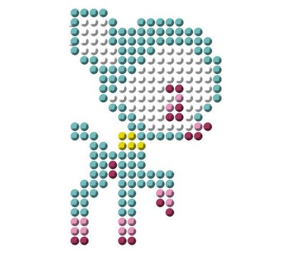 Изображение 11 Развивающий Janod Наклейки Пиксели - J07884